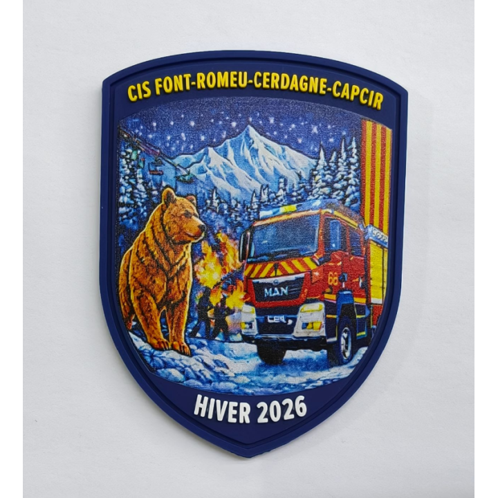 ECUSSONS POMPIERS FONT ROMEU SDIS 66 RENFORT HIVER 2026 PVC