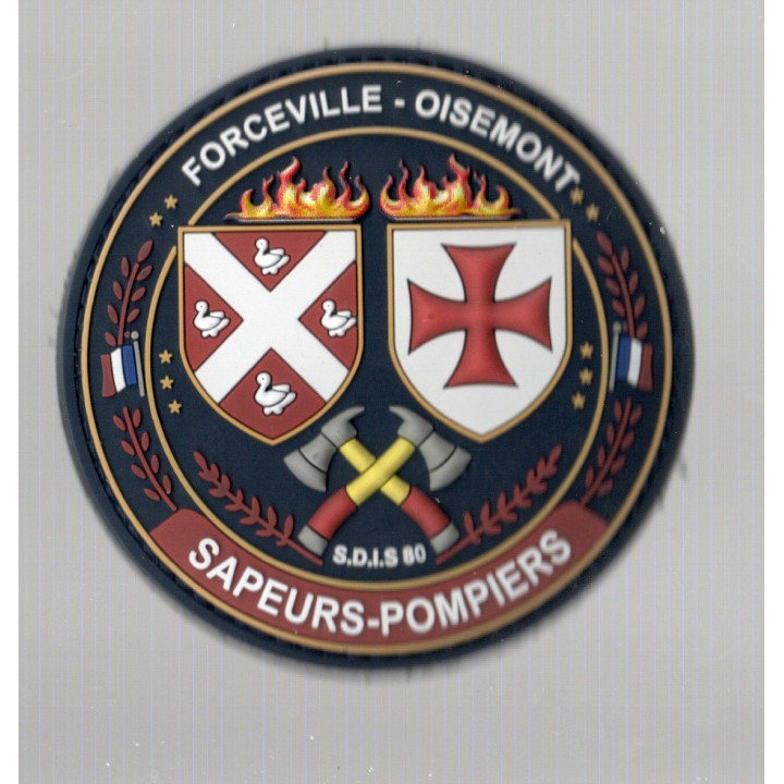 ECUSSONS POMPIERS FORCEVILLE OISEMONT SDIS 80