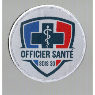 ECUSSONS POMPIERS OFFICIER SANTE SDIS 30