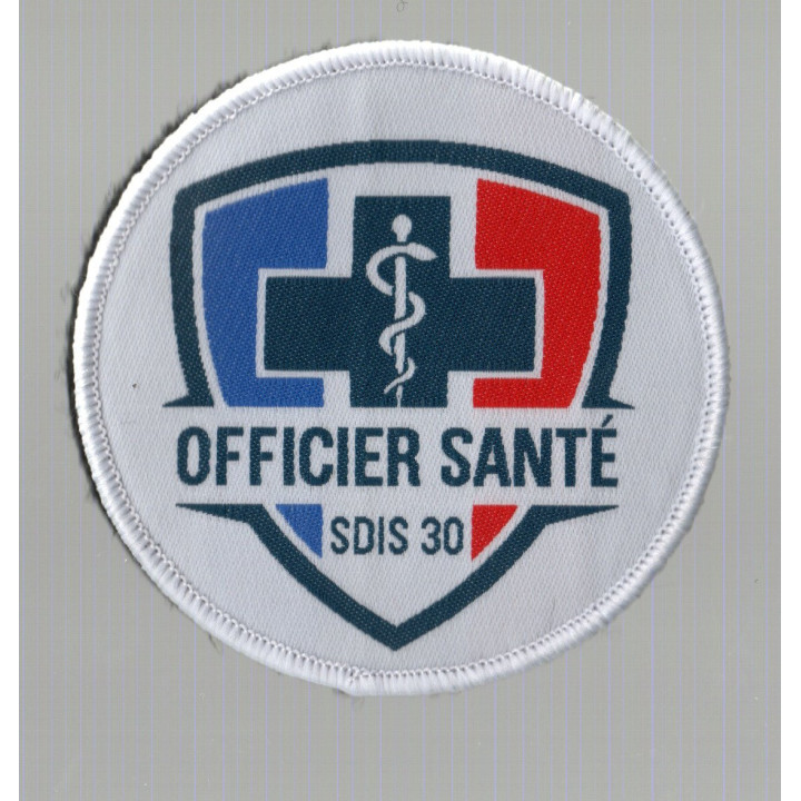 ECUSSONS POMPIERS OFFICIER SANTE SDIS 30