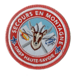 ECUSSONS POMPIERS GMSP HAUTE SAVOIE SDIS 74 BRODERIE