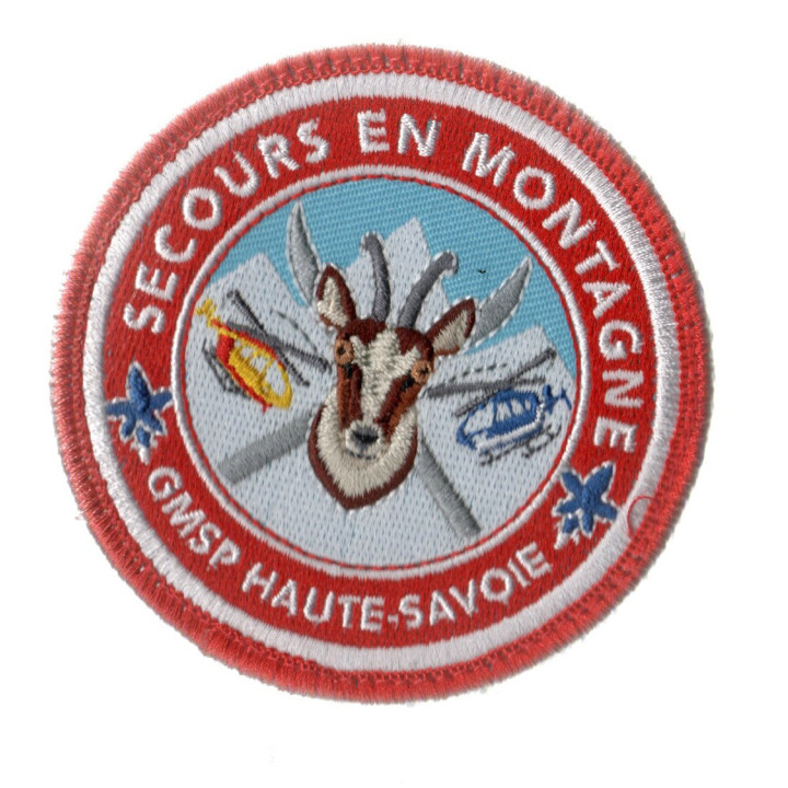 ECUSSONS POMPIERS GMSP HAUTE SAVOIE SDIS 74 BRODERIE