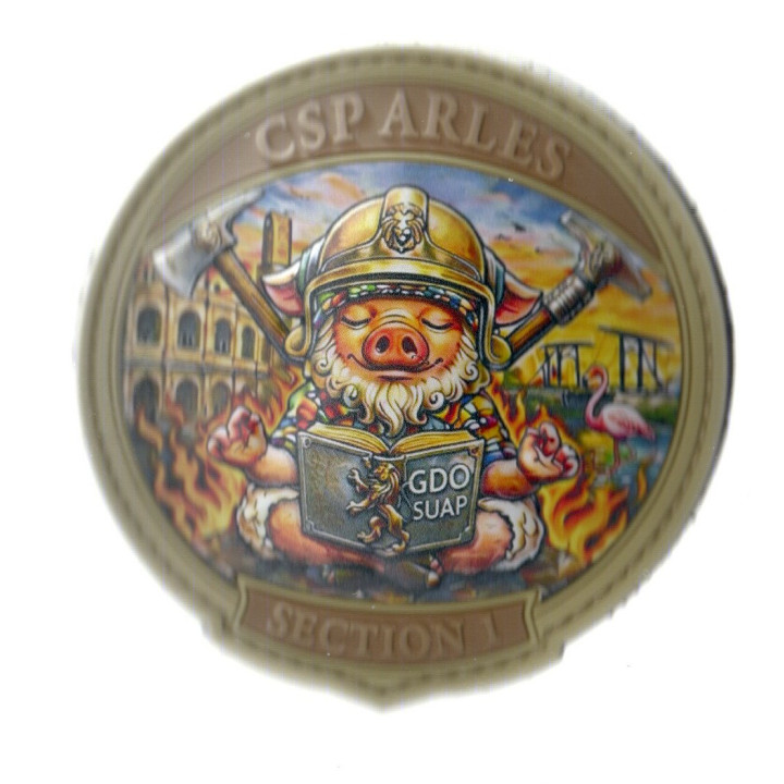 ECUSSONS POMPIERS ARLES SECTION 1 SDIS 30