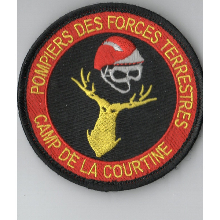 ECUSSONS POMPIERS FORCES TERRESTRES CAMP DE LA CORTINE 23 *