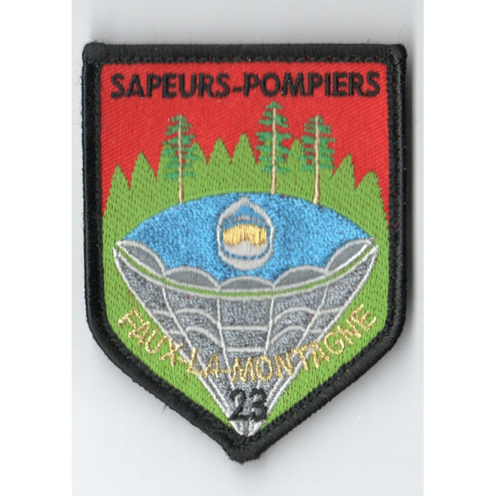ECUSSONS POMPIERS FAUX LA MONTAGNE SDIS 23 *