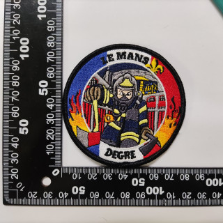 ECUSSONS POMPIERS LEMANS DEGRE SDIS 72 2026 BRODERIE