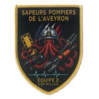 ECUSSONS POMPIERS MILLAU EQUIPE 2 SDIS 12