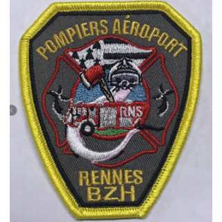 ECUSSONS POMPIERS SSLIA RENNES BRODERIE
