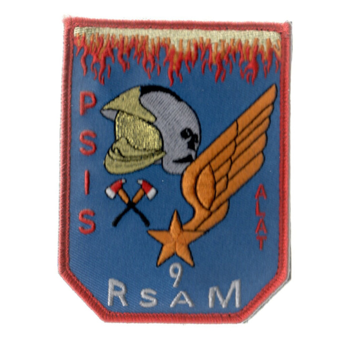 ECUSSONS POMPIERS PSIS RSAM 9 *