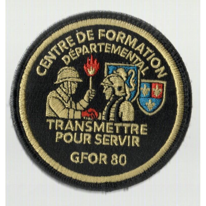 ECUSSONS POMPIERS GFOR CENTRE DE FORMATION SDIS 80