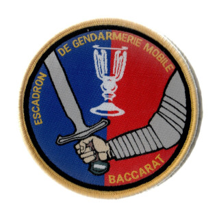ECUSSONS GENDARMERIE EGM BACCARAT 54 COULEUR