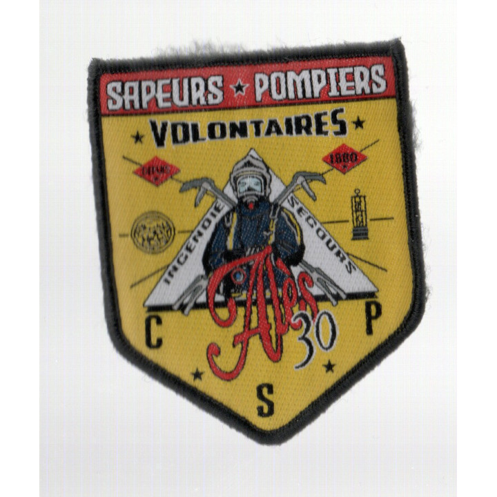 ECUSSONS POMPIERS ALES SDIS 30 VOLONTAIRES