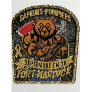 ECUSSONS POMPIERS FORT MARDYCK SDIS 59 SEPTEMBRE EN OR