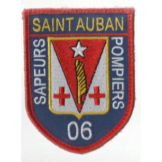 ECUSSONS POMPIERS SAINT AUBAN SDIS 06 BLASON