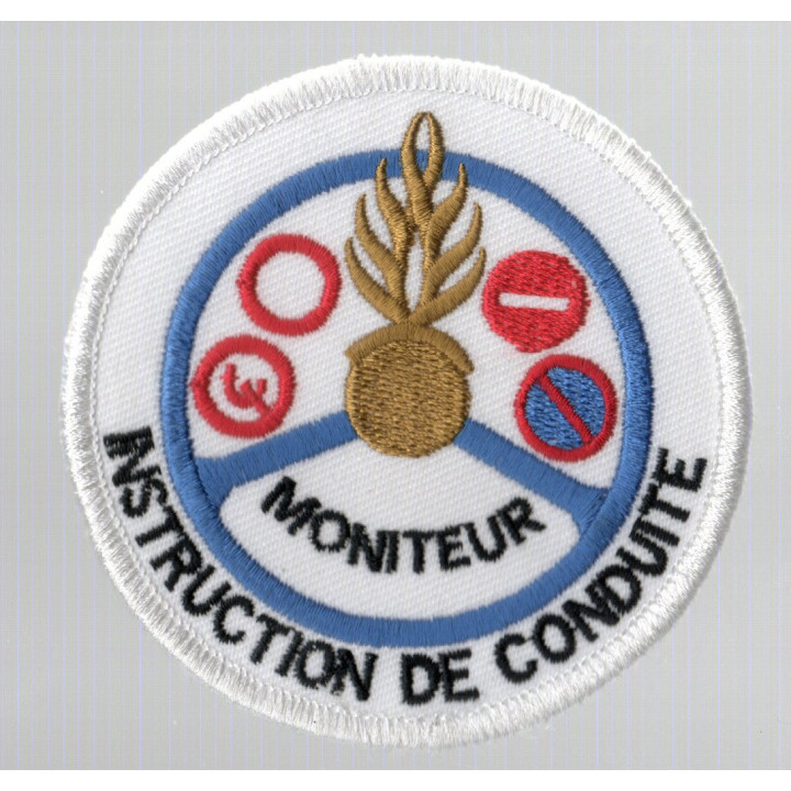ECUSSONS GENDARMERIE INSTRUCTION CONDUITE MONITEUR OR