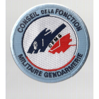 ECUSSONS GENDARMERIE CONSEIL DE LA FONCTION MILITAIRE