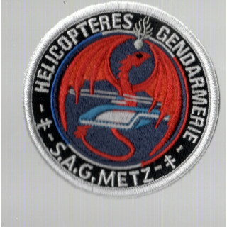 ECUSSONS GENDARMERIE HELICOPTERE SAG METZ 57