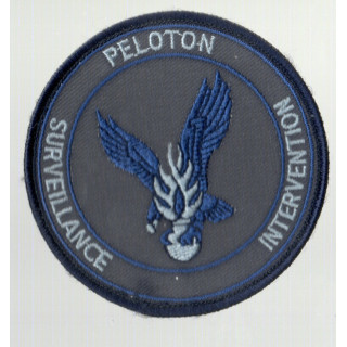 ECUSSONS GENDARMERIE PSIG BLEU SANS VELCRO