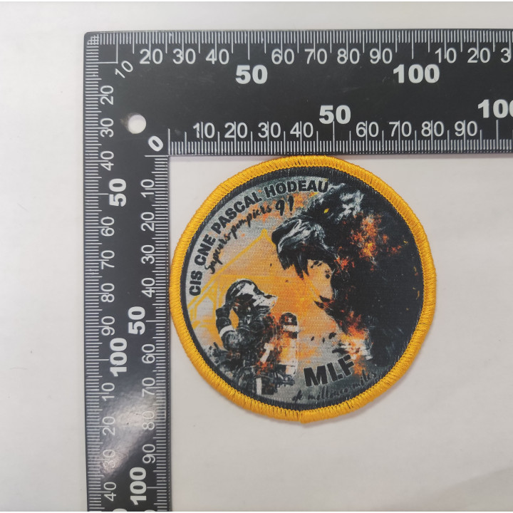 ECUSSONS POMPIERS MILLY LA FORET SDIS 91 SUBLIMATION MLF PASCAL HODEAU