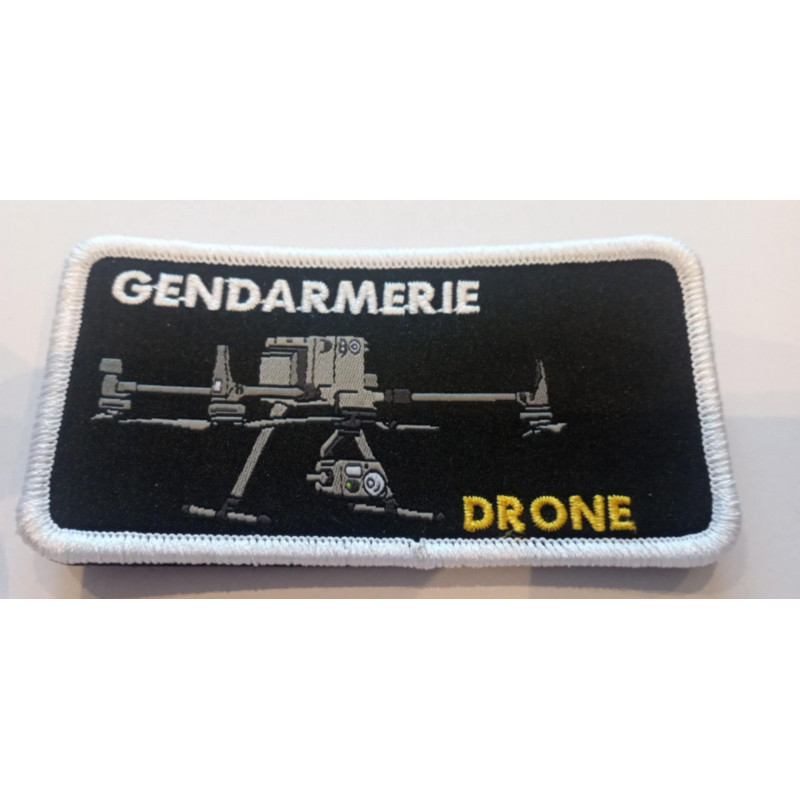 GENDARMERIE NATIONALE NAMETAG HELICOPTERE DRONE