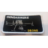 GENDARMERIE NATIONALE NAMETAG HELICOPTERE DRONE