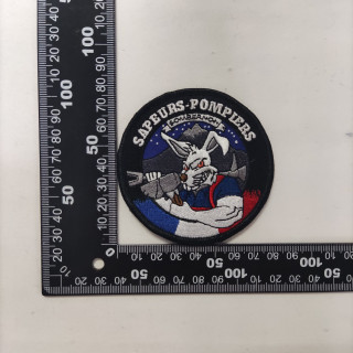 ECUSSONS POMPIERS SOMBERNON SDIS 21 BRODERIE