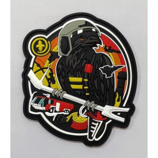 POMPIERS DE L AIR BA ESIS SAINT AVORD CASQUE GRIS