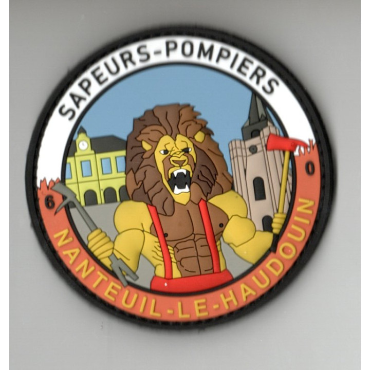 ECUSSONS POMPIERS NANTEUIL LE HAUDOIN SDIS 60 PVC 2023