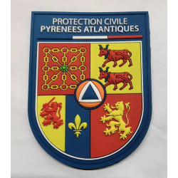 Ecusson - Protection civile 64