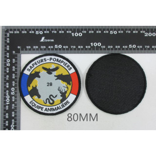 ECUSSONS POMPIERS EQUIPE  ANIMALIER SDIS 28