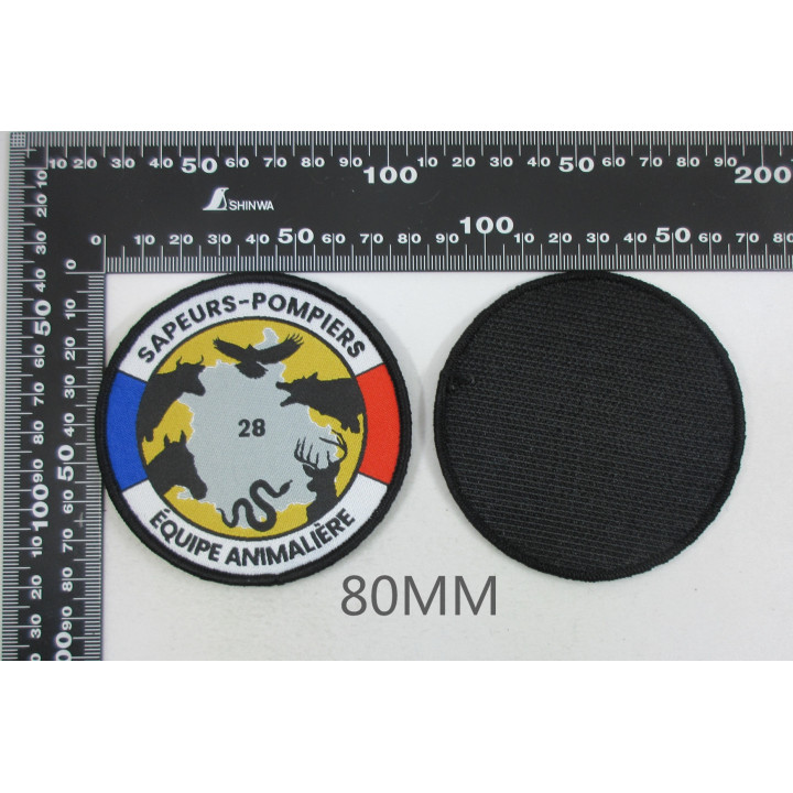 ECUSSONS POMPIERS EQUIPE  ANIMALIER SDIS 28