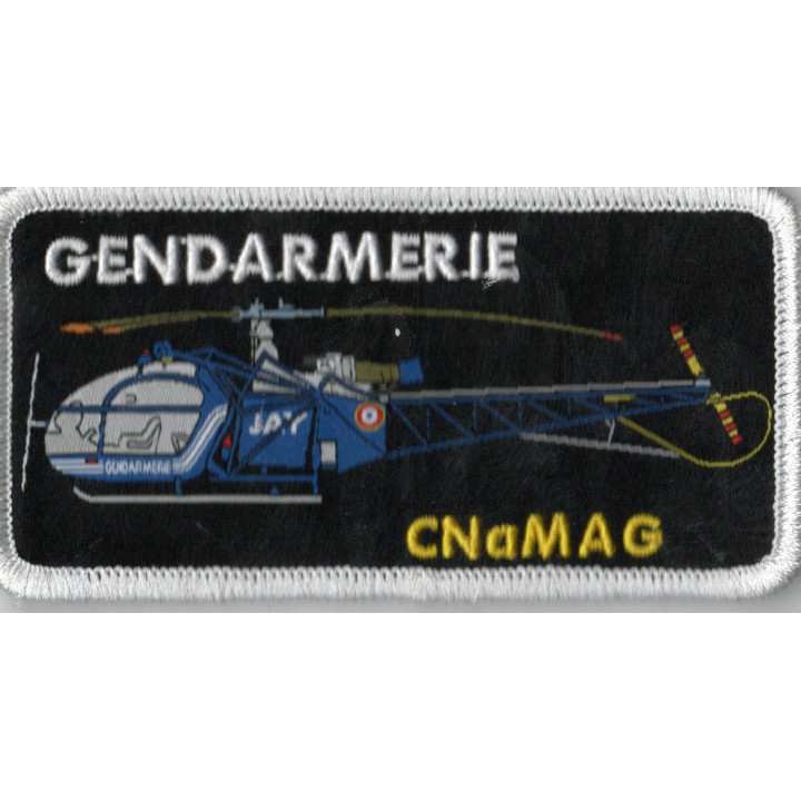 ECUSSONS GENDARMERIE HELICOPTERE CNAMAG ALOUETTE 2