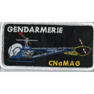 ECUSSONS GENDARMERIE HELICOPTERE CNAMAG BELL 47G