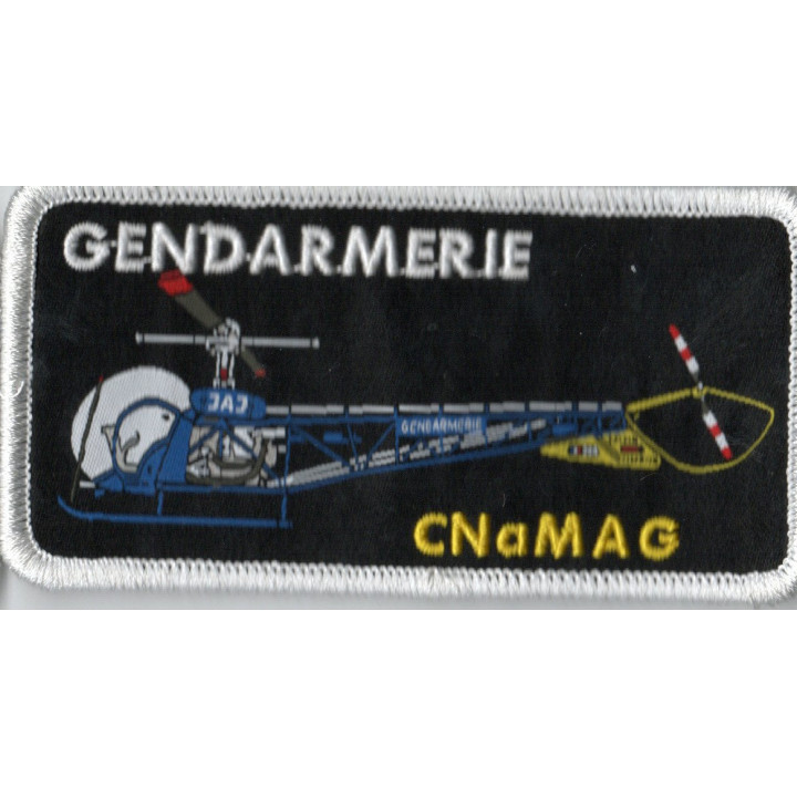 ECUSSONS GENDARMERIE HELICOPTERE CNAMAG BELL 47G