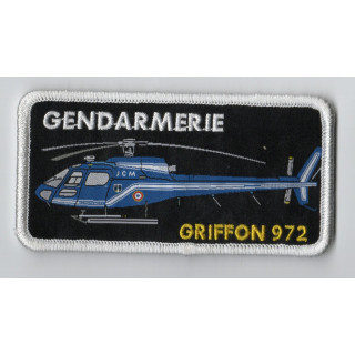 ECUSSONS GENDARMERIE HELICOPTERE ECUREUIL GRIFFON 972
