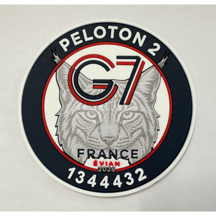 ECUSSONS GENDARMERIE PELOTON 2 G7 EVIAN FRANCE 2026