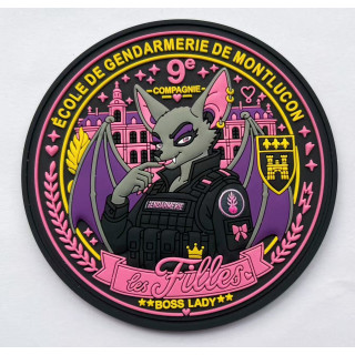 ECUSSONS GENDARMERIE MONTLUCON 9EME COMPAGNIE LES FILLES PVC ECOLE