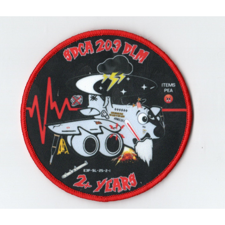 ECUSSONS MILITAIRE SDCA 203 DLM