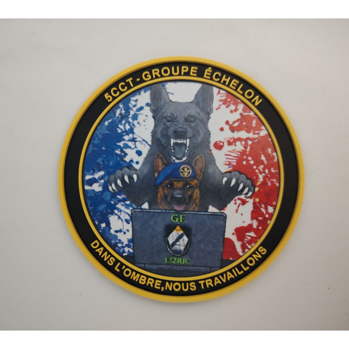 ECUSSONS MILITAIRE FORMATION 5 CCT GROUPE ECHELON 132 RIC