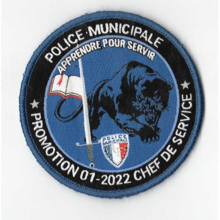 ECUSSONS POLICE MUNICIPALE CDS CHEF DE SERVICE NANCY PROMOTION 01-2022