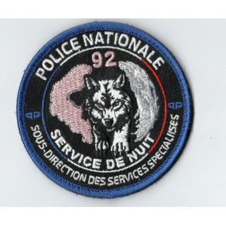 ECUSSONS POLICE NATIONALE SERVICE  DE NUIT  92
