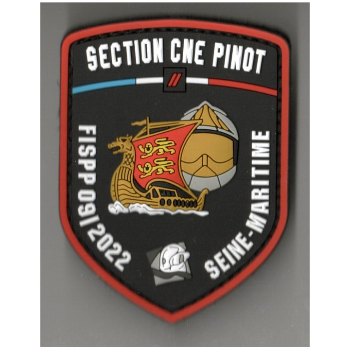 ECUSSONS POMPIERS FISPP 09/2022 CNE PINOT SDIS 76 TISSAGE
