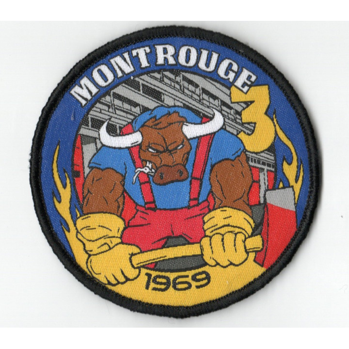 ECUSSONS POMPIERS MONTROUGE SDIS BSPP TISSAGE