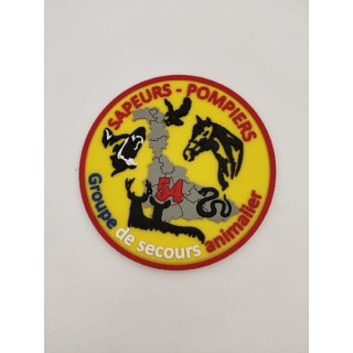 ECUSSONS POMPIERS  SAN GROUPE ANIMALIER SDIS 54 PVC