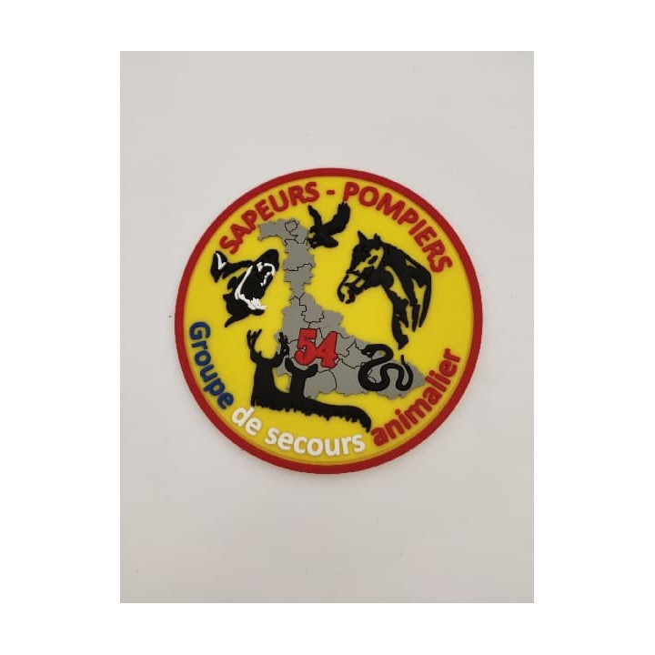 ECUSSONS POMPIERS  SAN GROUPE ANIMALIER SDIS 54 PVC