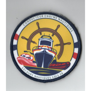ECUSSONS POMPIERS CEN CONDUCTEUR ENGINS NAUTIQUES SDIS 38