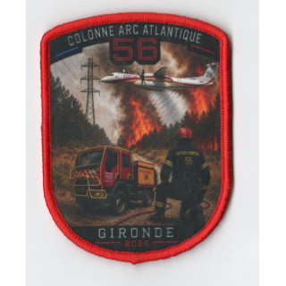 ECUSSONS POMPIERS  COLONNE ARC ATLANTIQUES  GIRONDE 2026 SDIS 56