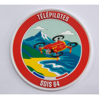 ECUSSONS POMPIERS TELEPILOTES DRONE SDIS 64