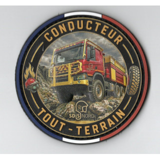 ECUSSONS POMPIERS CONDUCTEUR TOUT TERRAIN SDIS 59