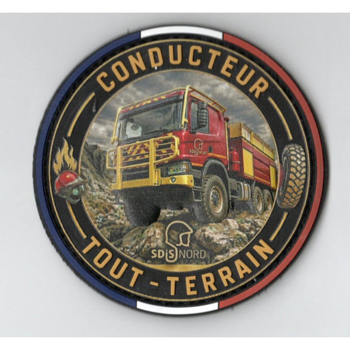 ECUSSONS POMPIERS CONDUCTEUR TOUT TERRAIN SDIS 59